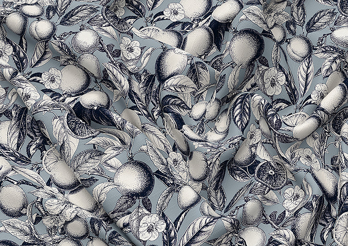 Plum Sketch, Misted - Made to Measure Curtains - Image 4